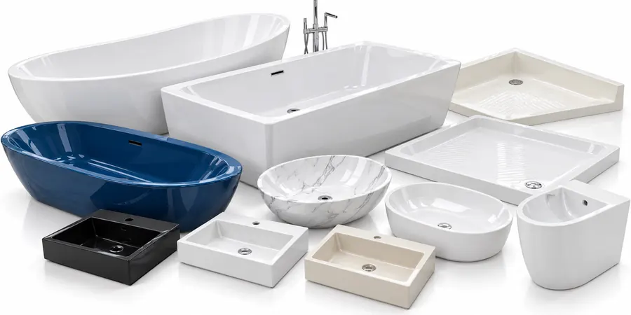 Sanitaryware — FRP application for polyester gelcoat