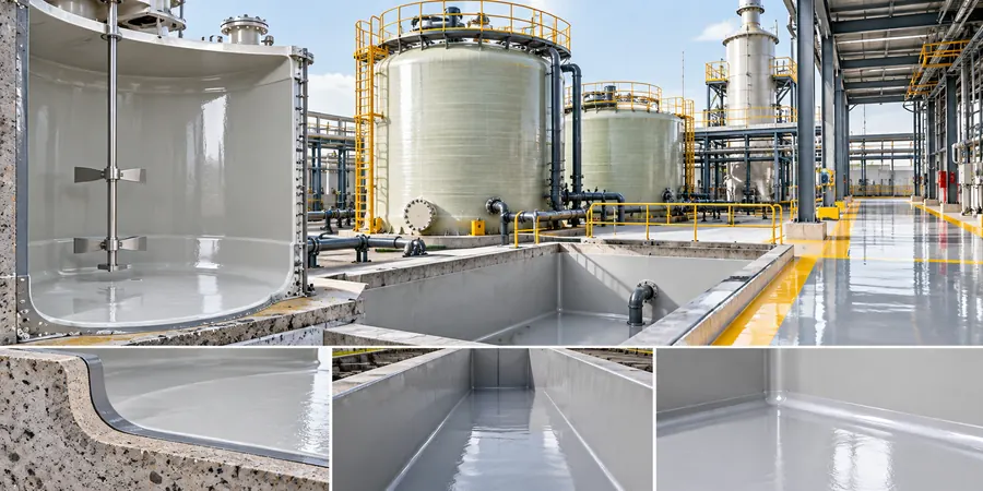 Tank & floor linings — FRP application for vinyl ester resin