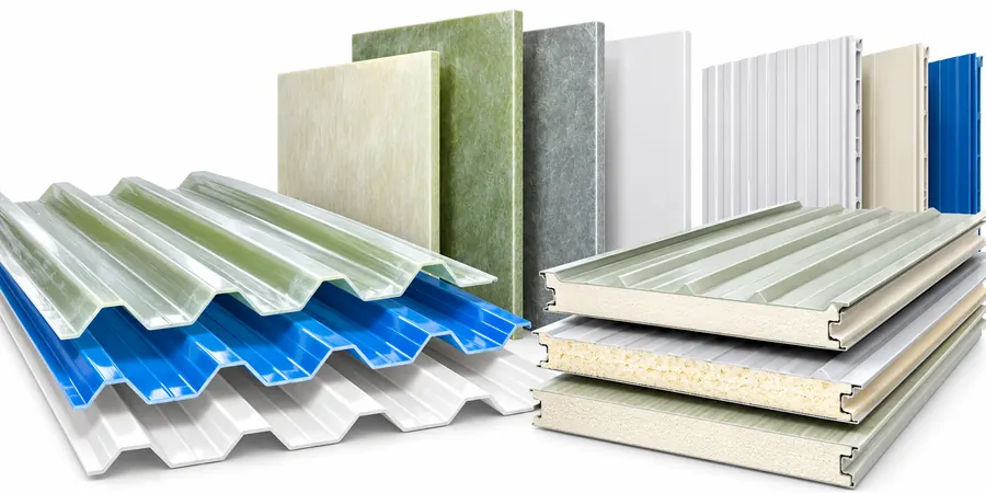 Panels & sheets — FRP application for unsaturated polyester resin