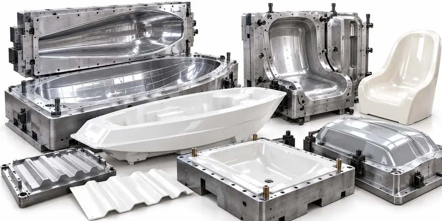 Moulds & tooling — FRP application for polyester gelcoat